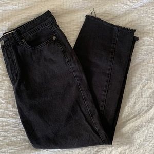Amuse Society black distressed jeans